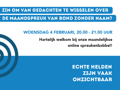 Spreukenbabbel<br> woensdag 4 februari