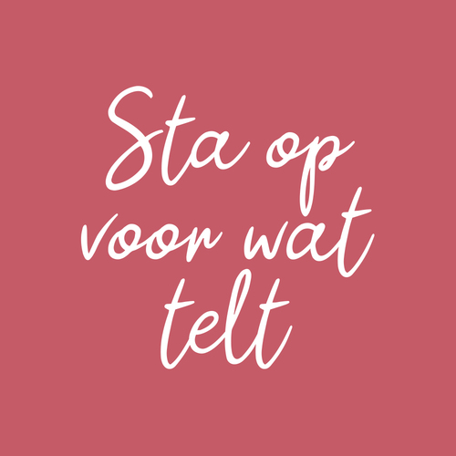 Ik trek mee de Rode Lijn tegen het onrecht in Palestina! - Britt