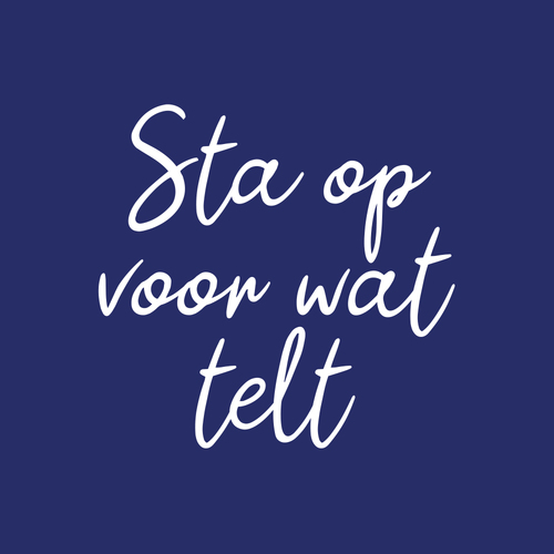 Ik sta op voor meer verdraagzaamheid in de wereld. Voor minder snel oordelen en meer begrip en respect voor elkaar. - Gaya